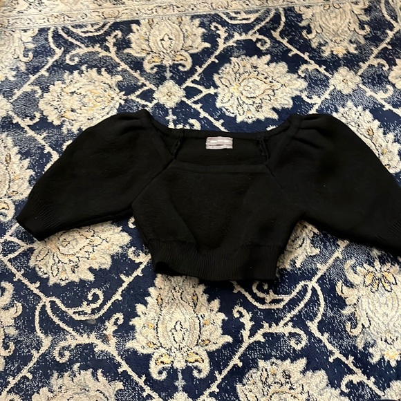 y2K UO Bernadette puff sleeve sweater - Picture 2 of 6